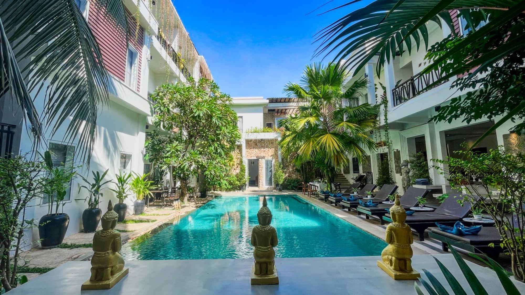 Boutique Indochine D'Angkor Hotel Siem Reap Luaran gambar